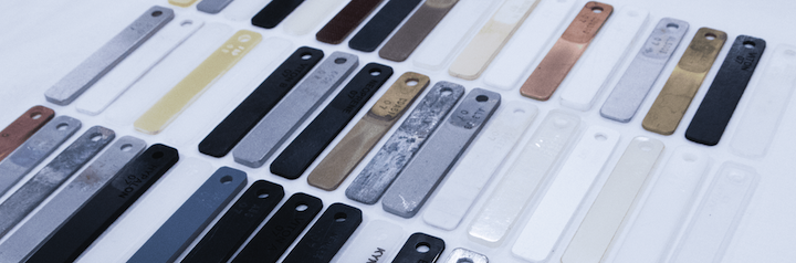 using coupons for testing is ideal for materials selection process