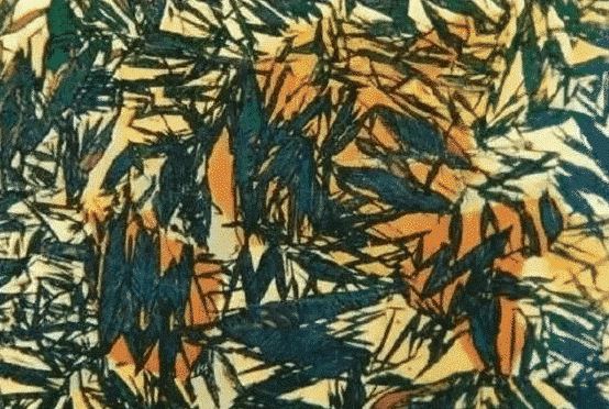 Martensite crystal structure